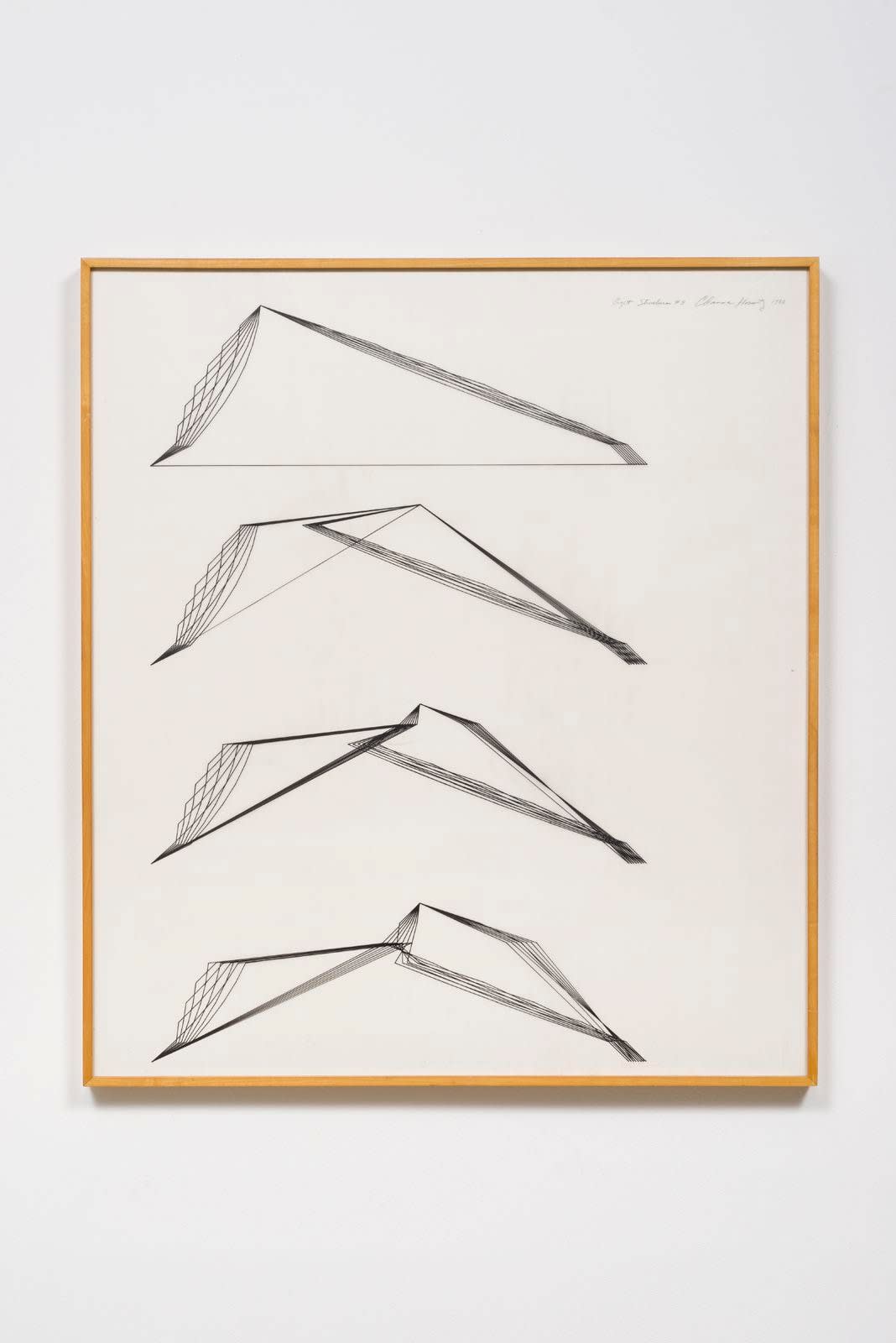 Channa Horwitz, Eight Structures #3, 1980