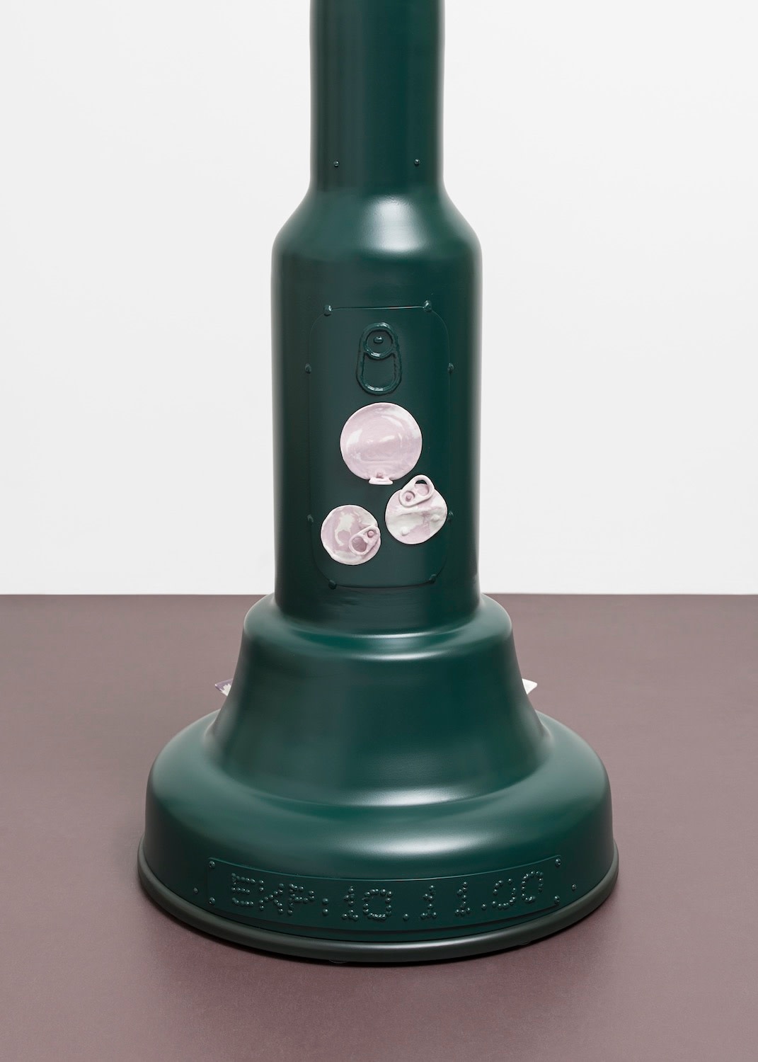 Magali Reus, Candlesticks (Blacklight Tamatar) (Aubergine), 2022