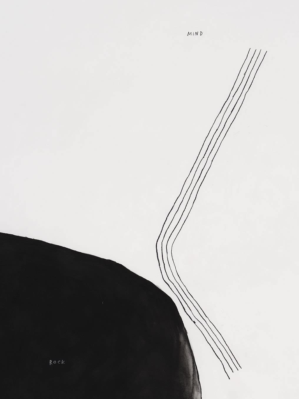 Christine Sun Kim, Mind Rock, 2025