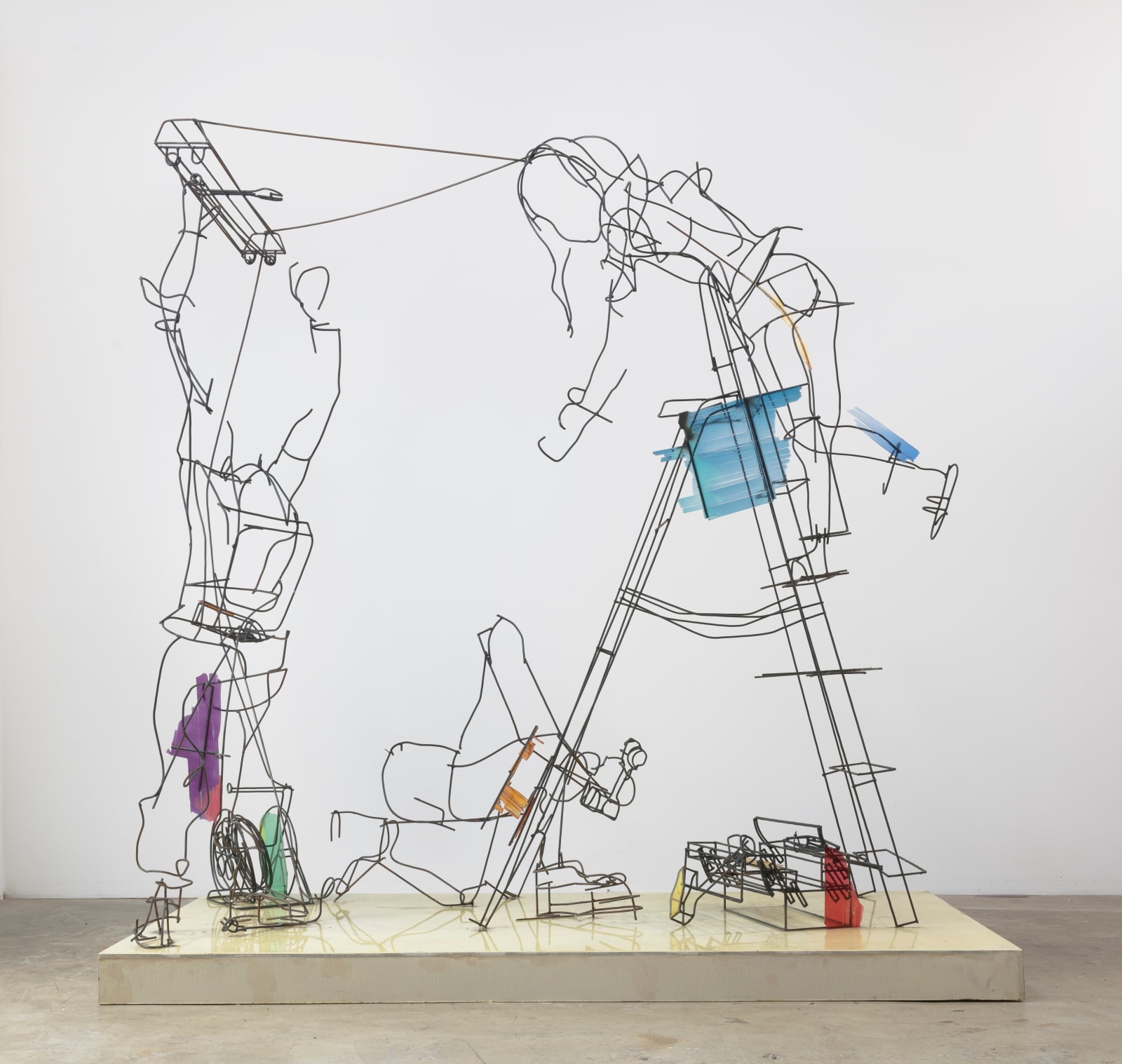 Neïl Beloufa, L'Atelier, 2017