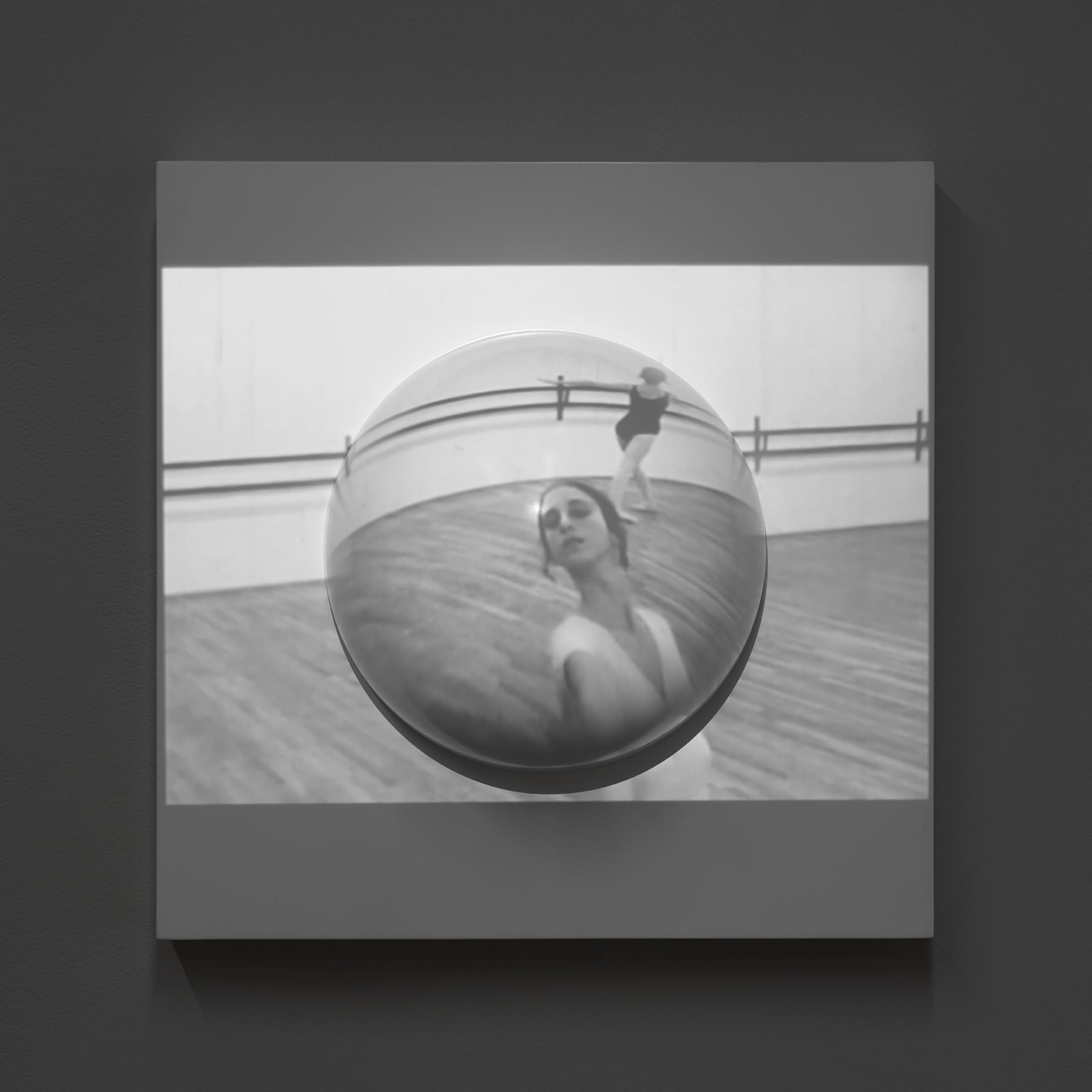 Channa Horwitz, Dome Inside Square / At the Tone the Time Will Be, 1968