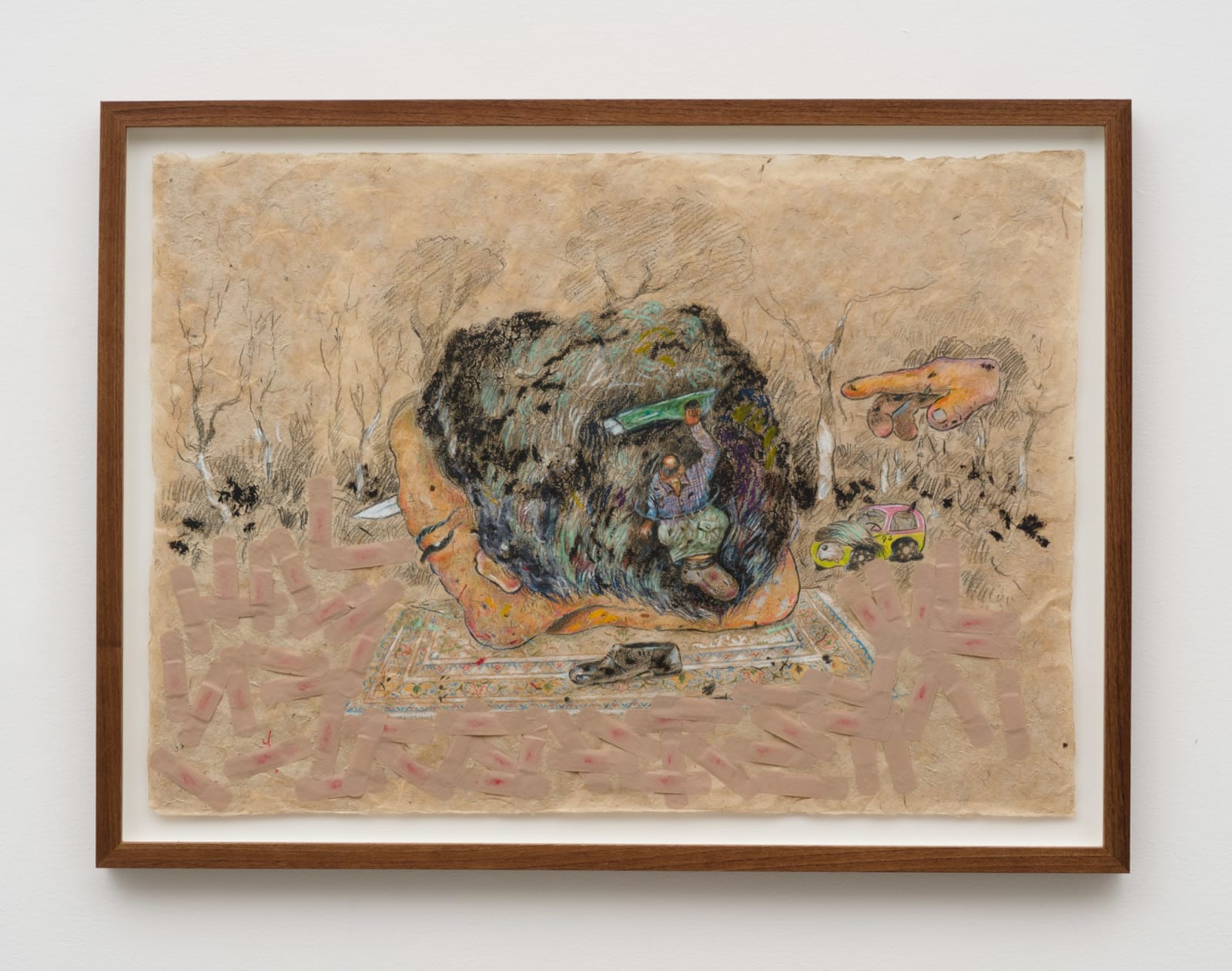 Ali Eyal, Only now have I begun to count my wounds 123, 2025