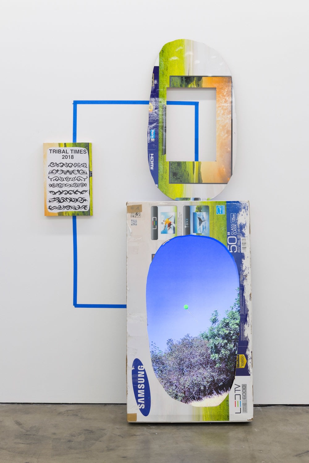 Joel Kyack, That Green Balloon Can Be Anything You Want It To Be / Fuck You, 2018
