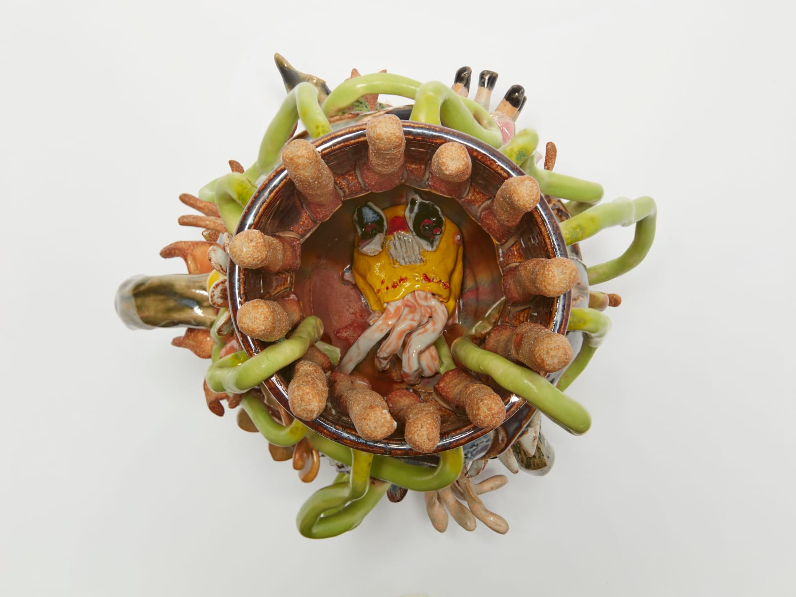 Sharif Farrag, Oilspot Mist Jug, 2020