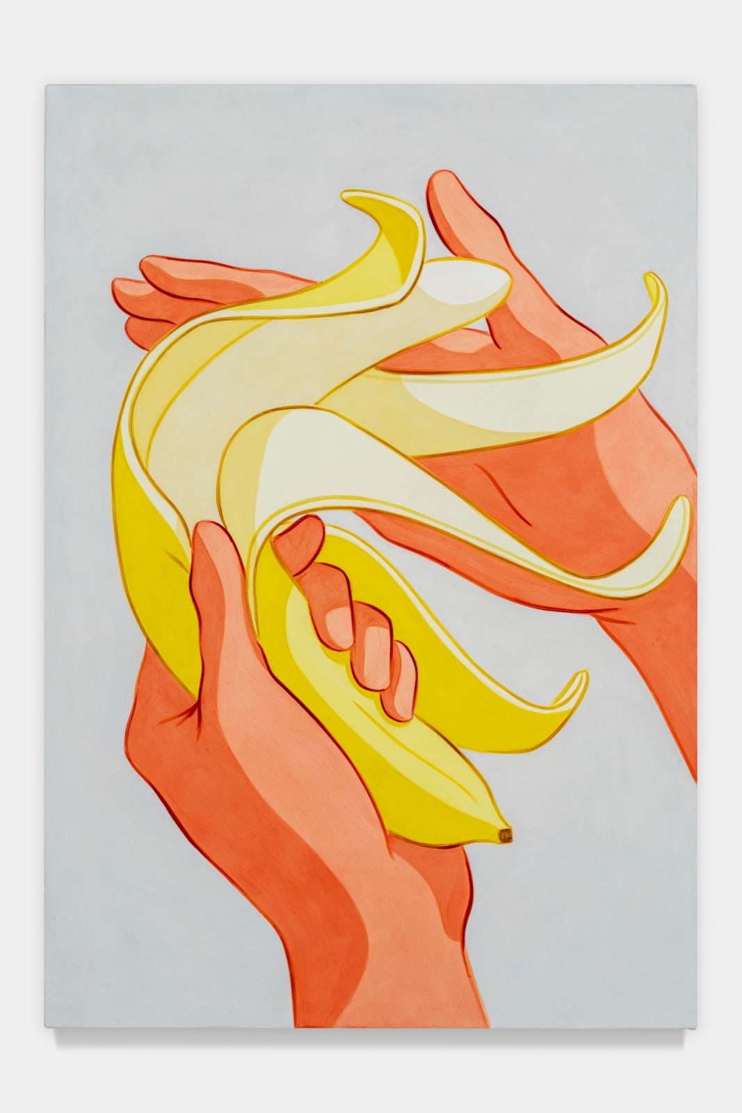 Ivy Haldeman, Hand Hold, Thumb Splits Peel, Hand Covers, Peels Flail, 2023