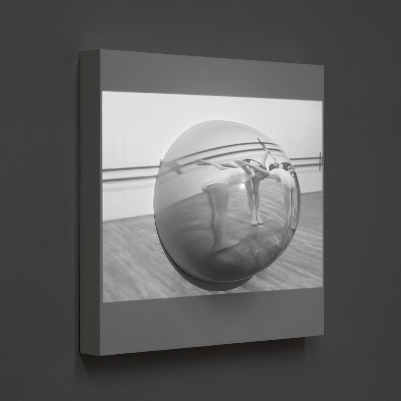 Channa Horwitz, Dome Inside Square / At the Tone the Time Will Be, 1968