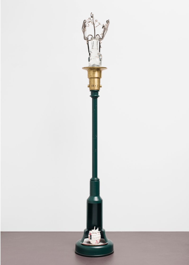 Magali Reus, Candlesticks (Ultraviolet Fool) (Raspberry), 2022