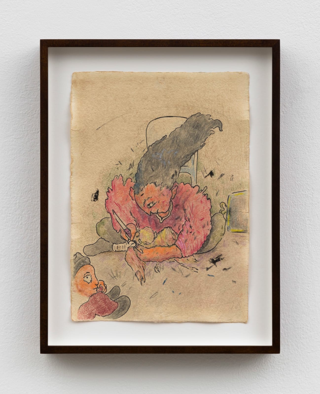 Ali Eyal, Taxidermy of an owl., 2025