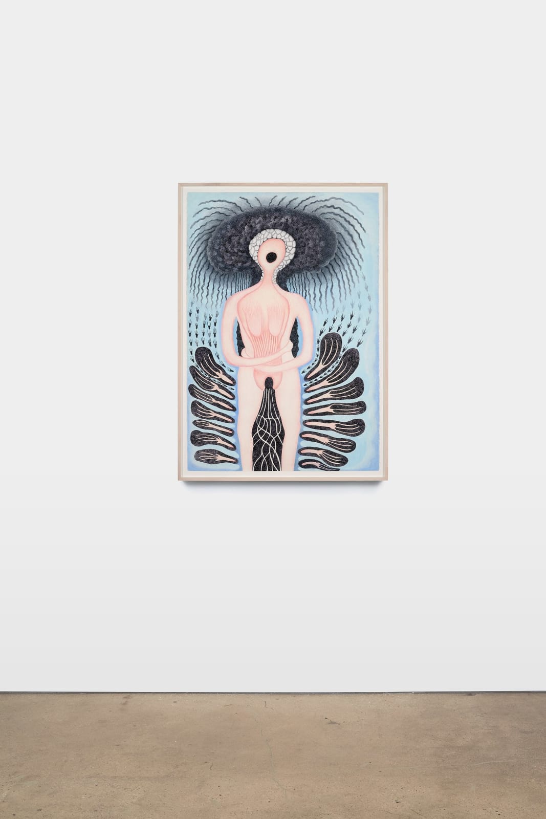 Ann Leda Shapiro, Shriek II | Cracked Psyche, 2017