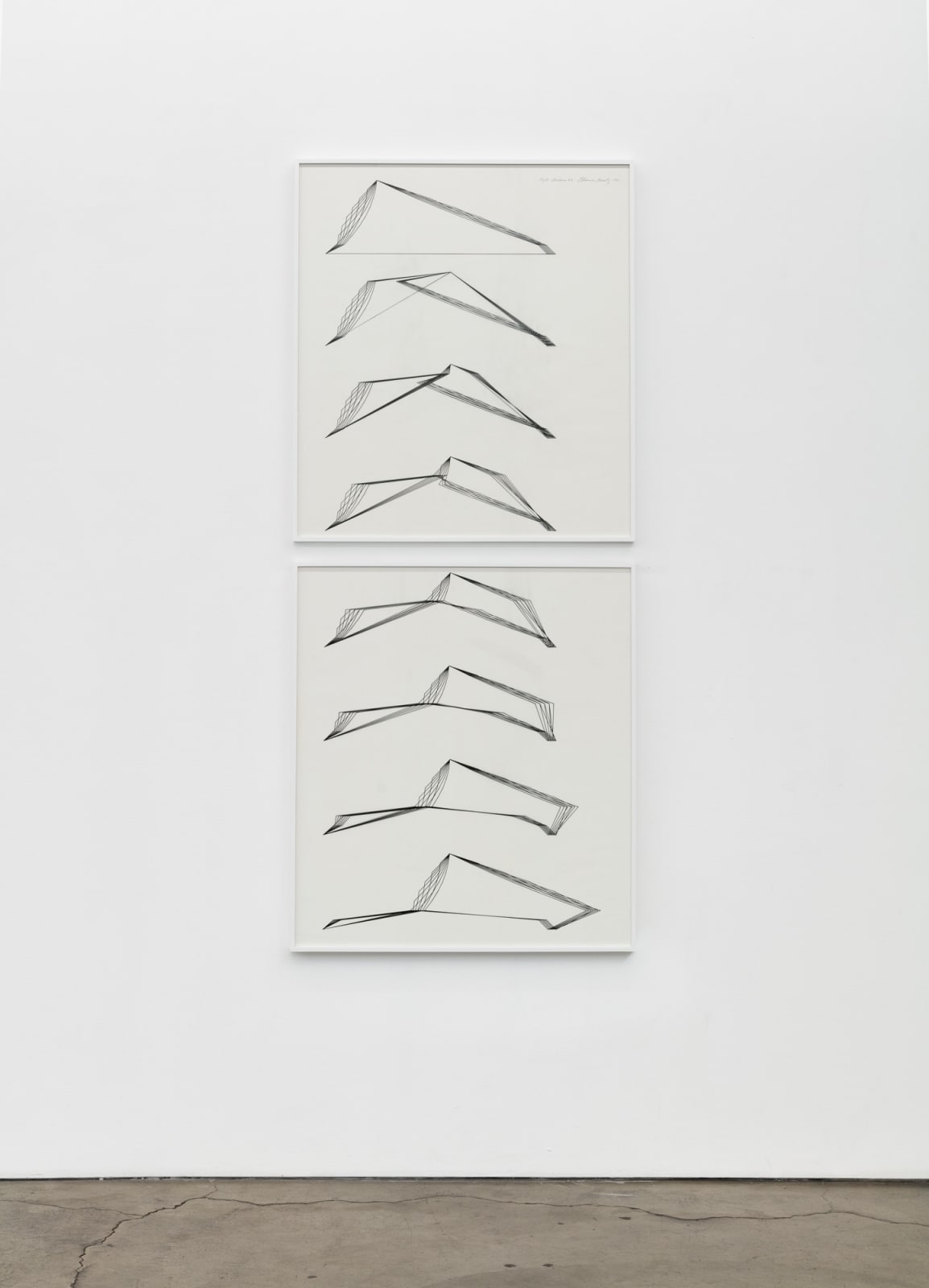 Channa Horwitz, Eight Structures #3, 1980