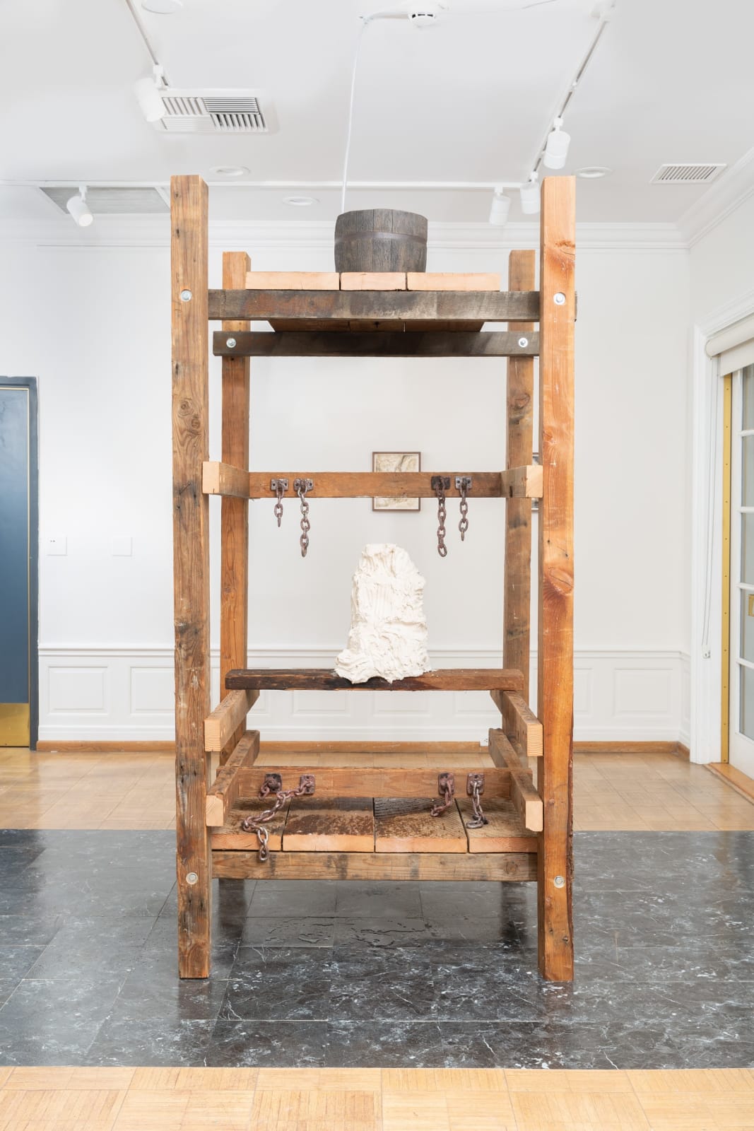 Candice Lin, On Being Human (The slow erosion of a hard white body), 2018