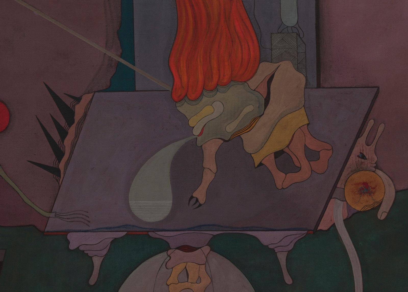 Jorge Camacho, The Scissors, 1973