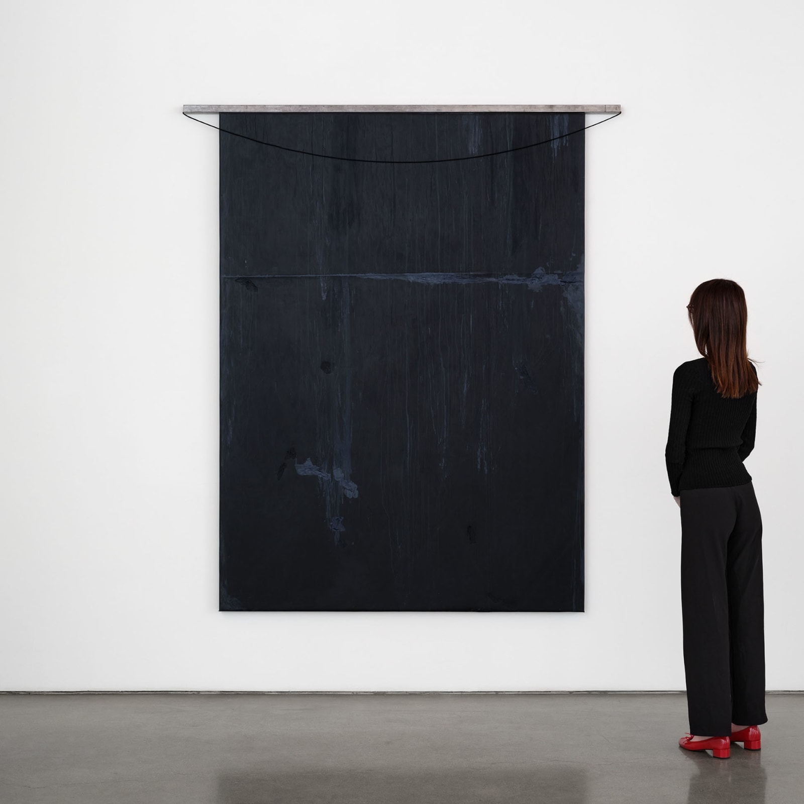 Reginald Sylvester II, Offering (Payne's Grey), 2024