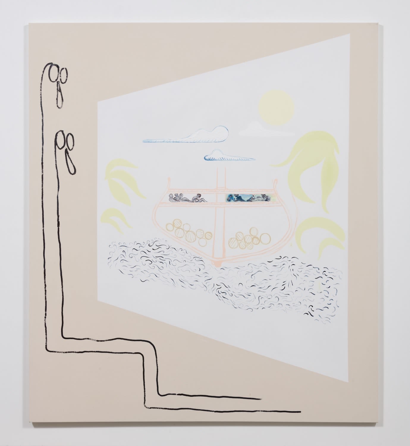 Florian Meisenberg, From the series: "San Pellegrino (The taste of metal in water)", 2018