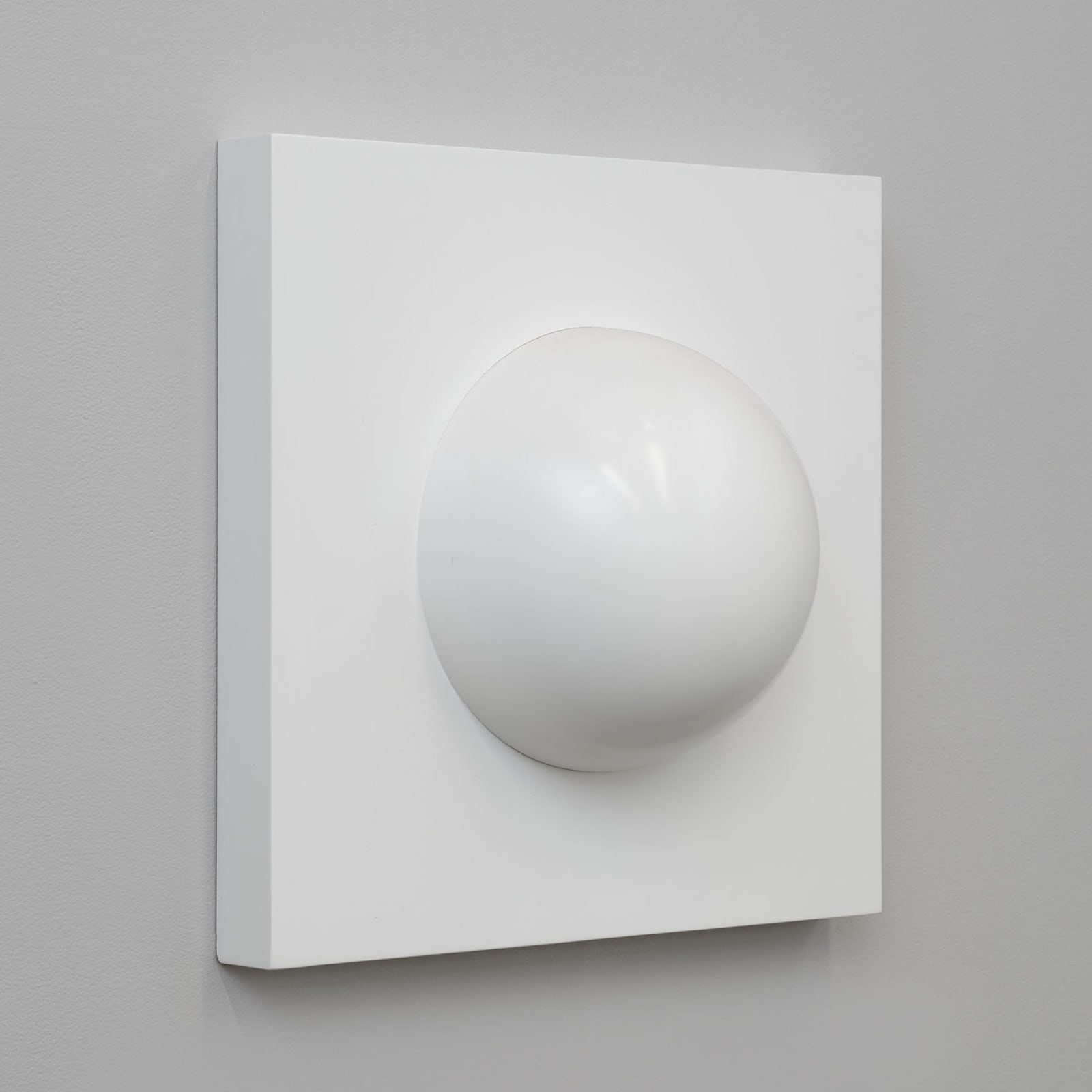 Channa Horwitz, Dome Inside Square / At the Tone the Time Will Be, 1968