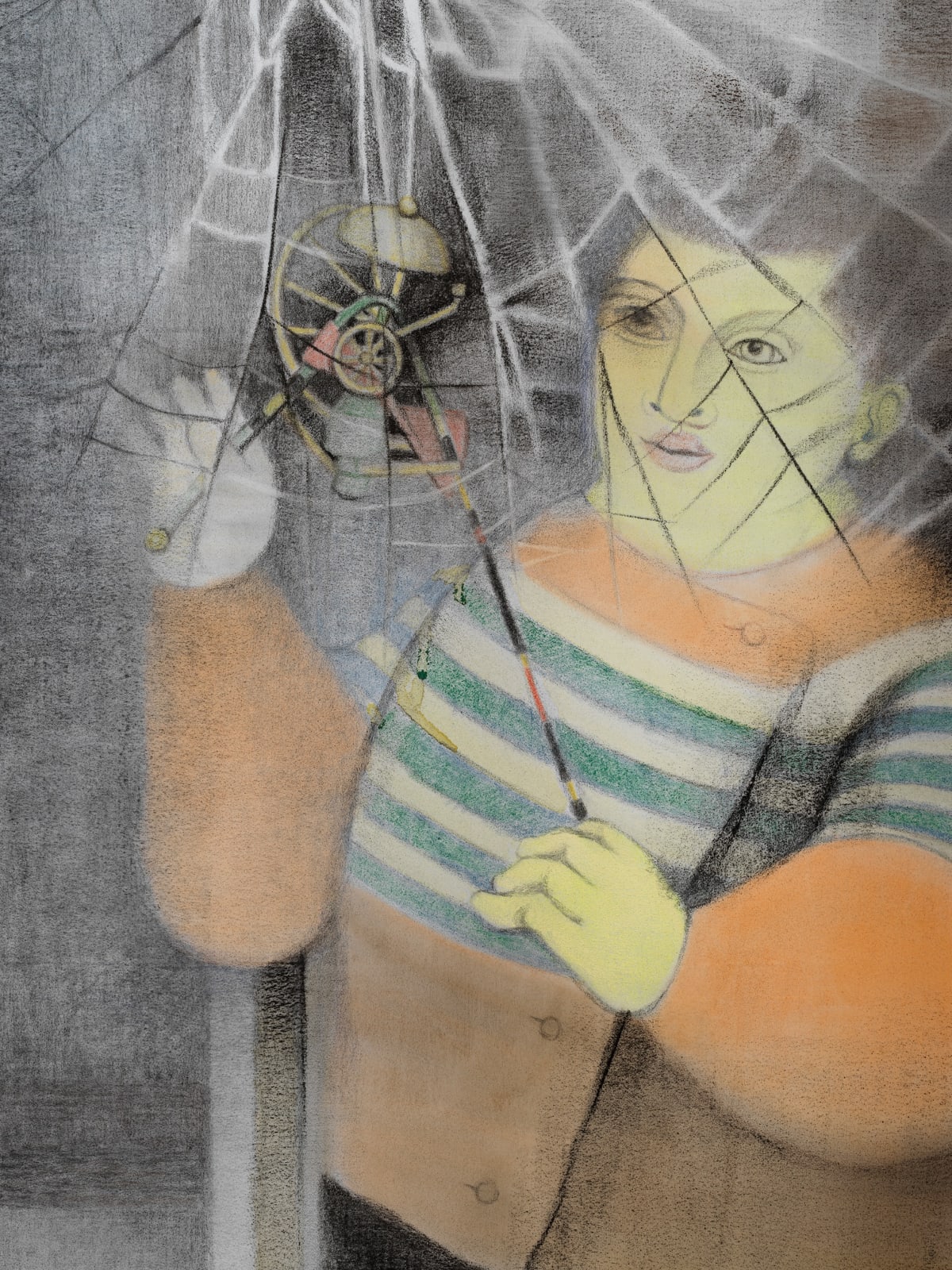 Cindy Ji Hye Kim, Boys with Machine (Toys), 2023