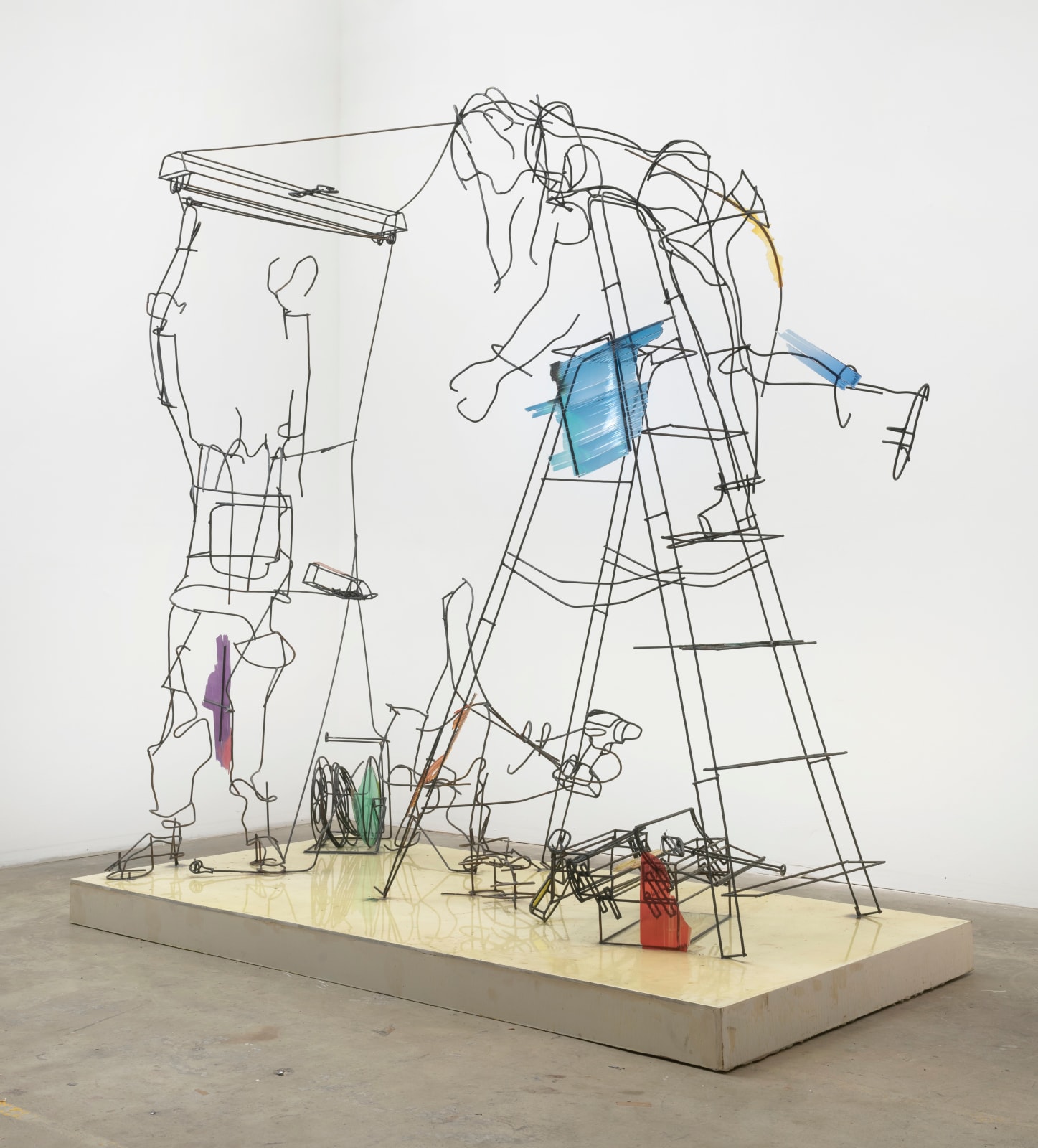 Neïl Beloufa, L'Atelier, 2017