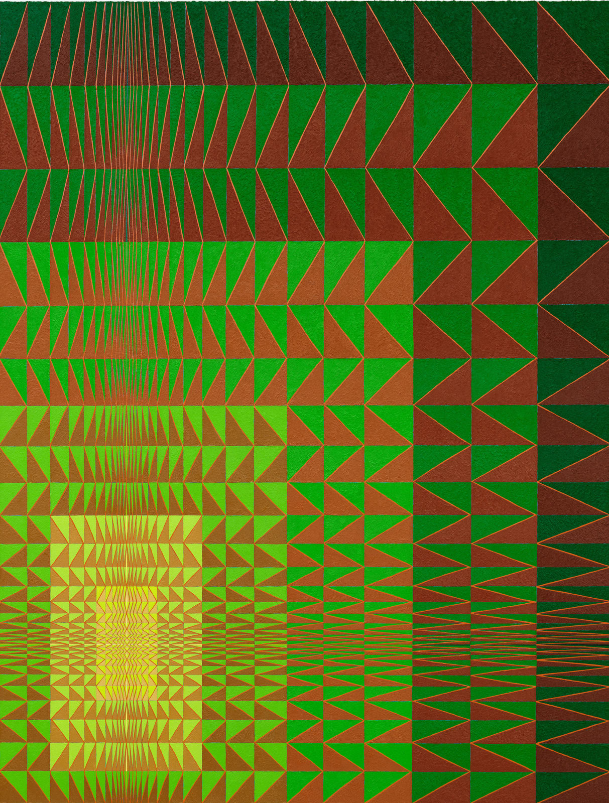 Brooklin A. Soumahoro, Window, Grn/Brn.1.24, 2024