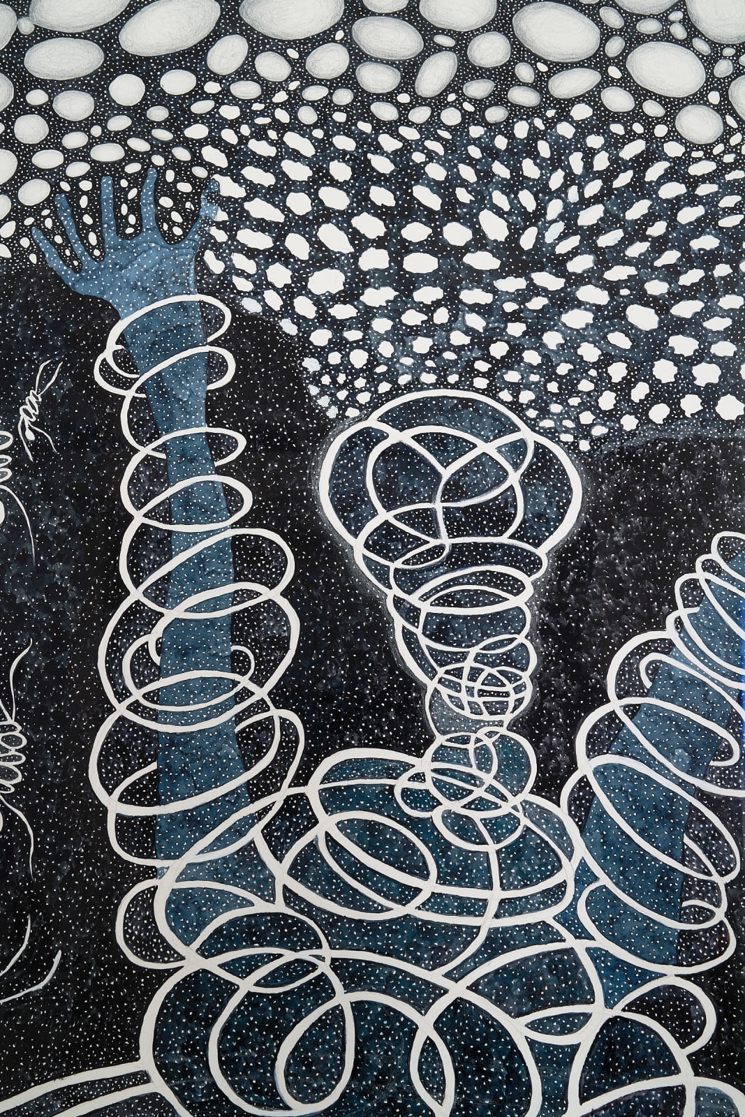 Ann Leda Shapiro, Spiraling (Spiraling Up), 2017