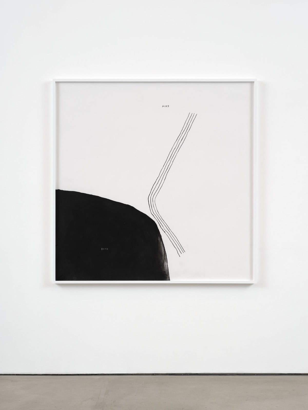 Christine Sun Kim, Mind Rock, 2025