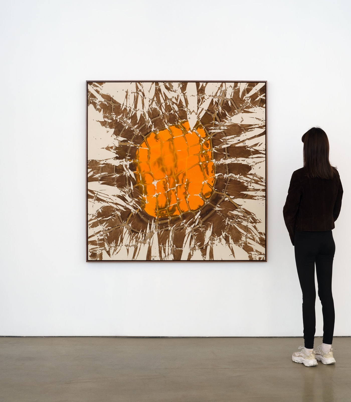 Maia Ruth Lee, B.B.M 1-19 Brown with Marigold Center, 2023