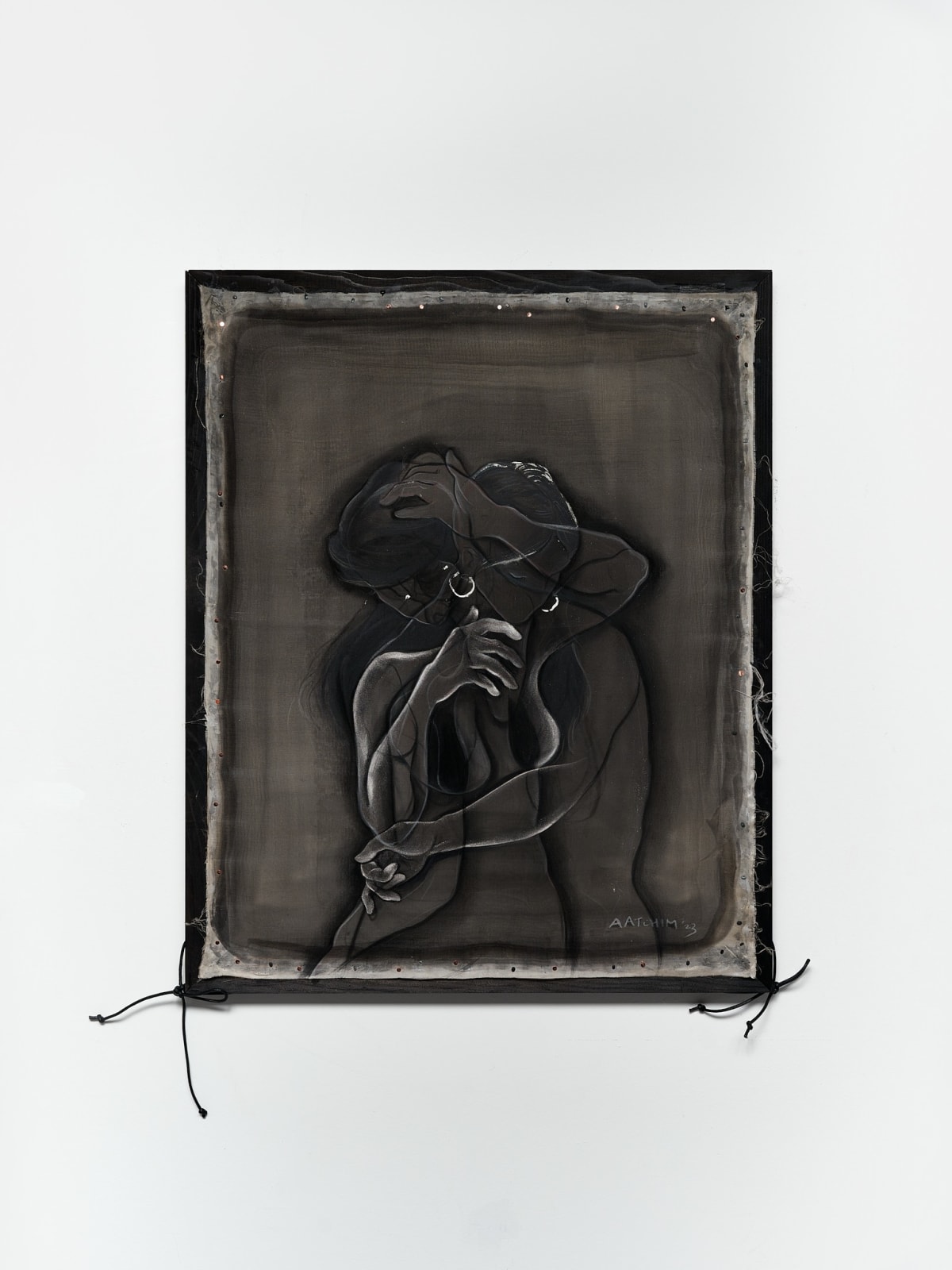 Joeun Kim Aatchim, Embracing the Fear of Embrace (Study for Mechanism of Hugs), 2023
