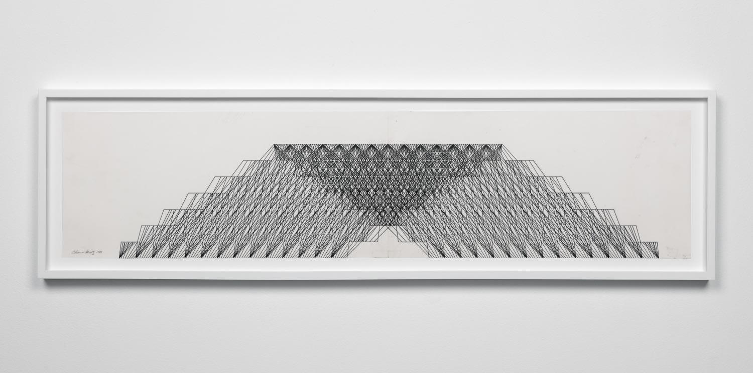 Channa Horwitz, Canon Fragment, c. 1982