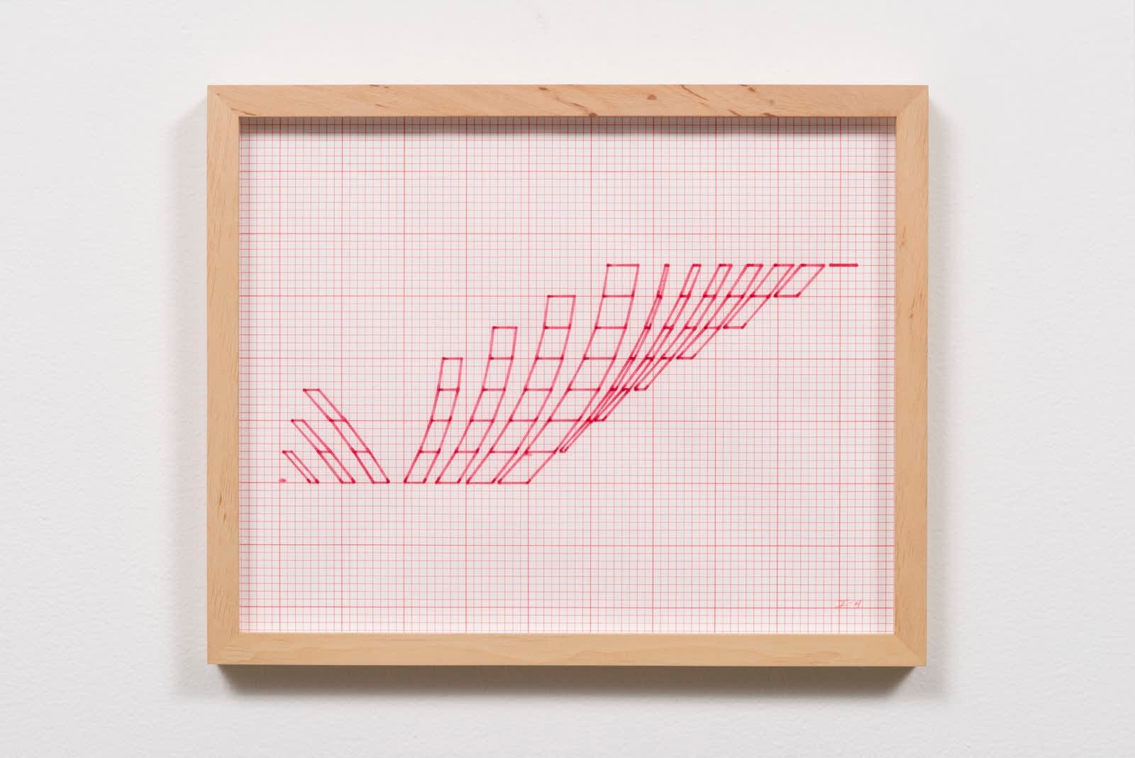 Channa Horwitz, Variation and Inversion on a Rhythm 14 Parts #2, 1975 - 2011