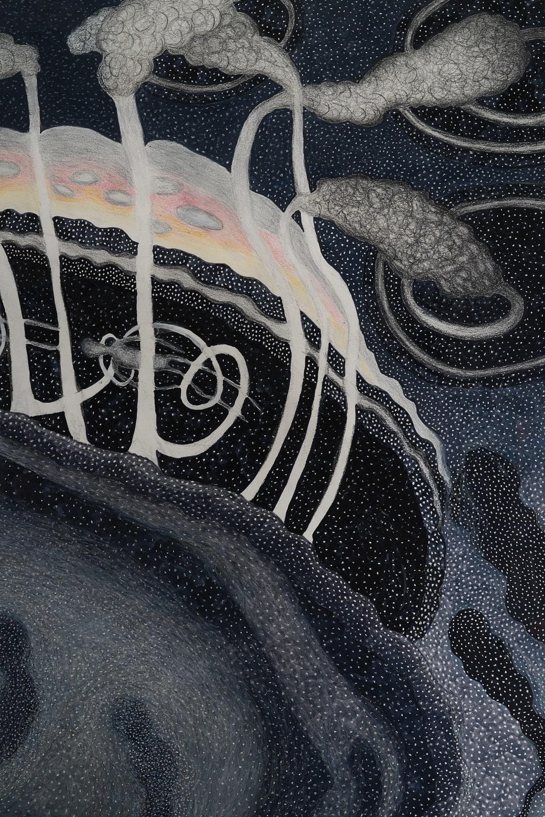 Ann Leda Shapiro, Smoke 2, 2018