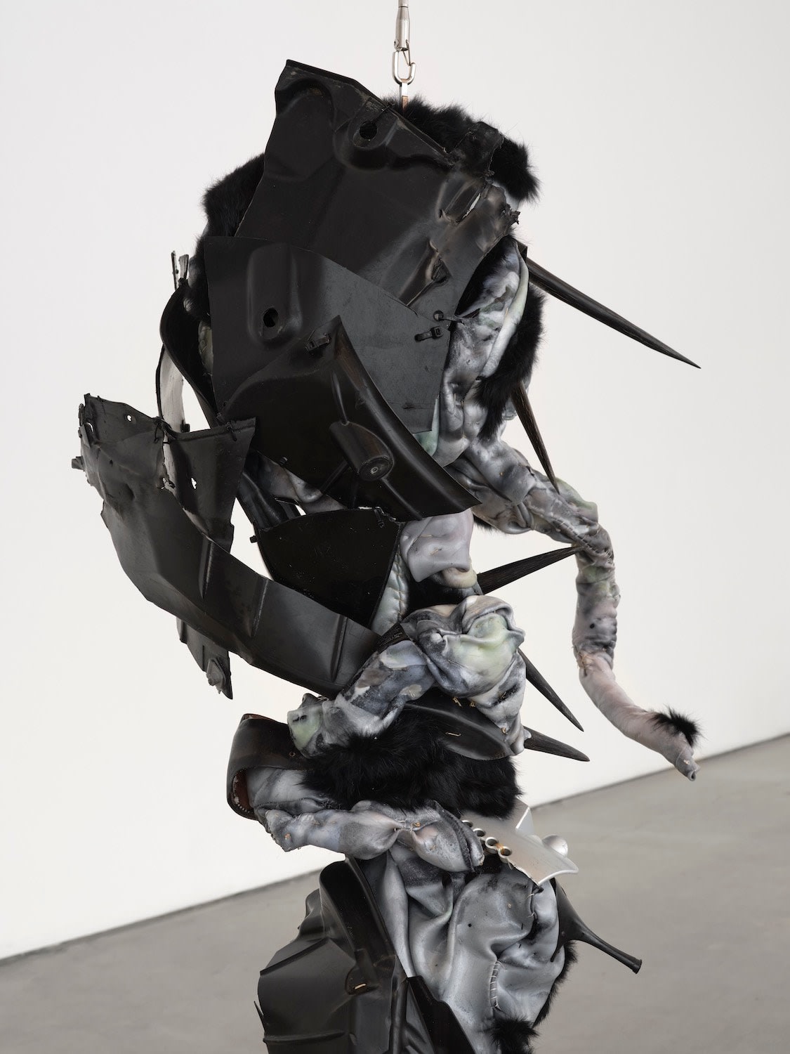 Ruben Ulises Rodriguez Montoya, Peter from Hereditary, and a being with translucent skin whose water from the Rio Grande passes through it (when the sun has just set and the water is hazy and mercurial as it ripples the fresh drift of a new night sky), 2022