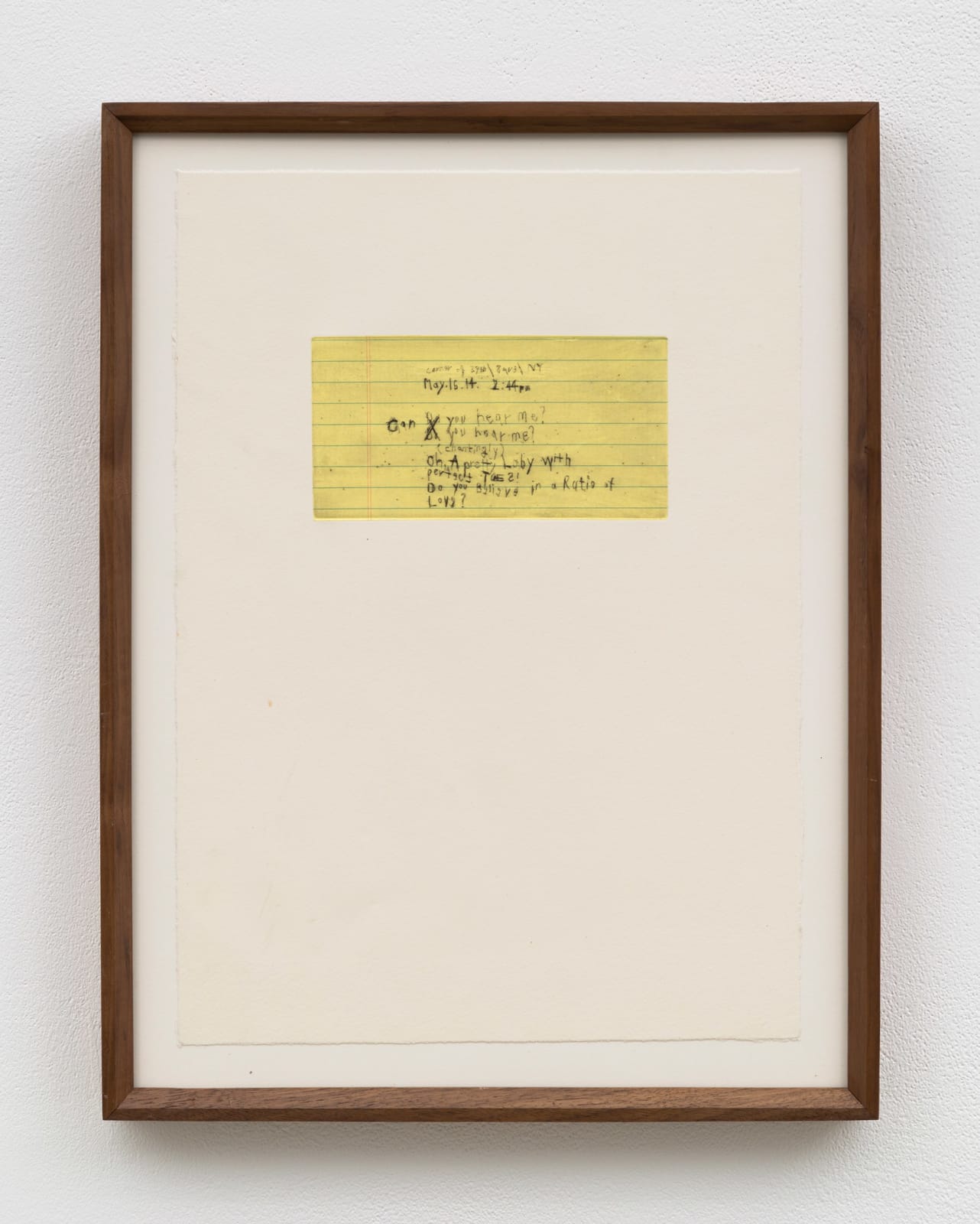 Joeun Kim Aatchim, Ratio of Love (Times Square Serenade), 2014