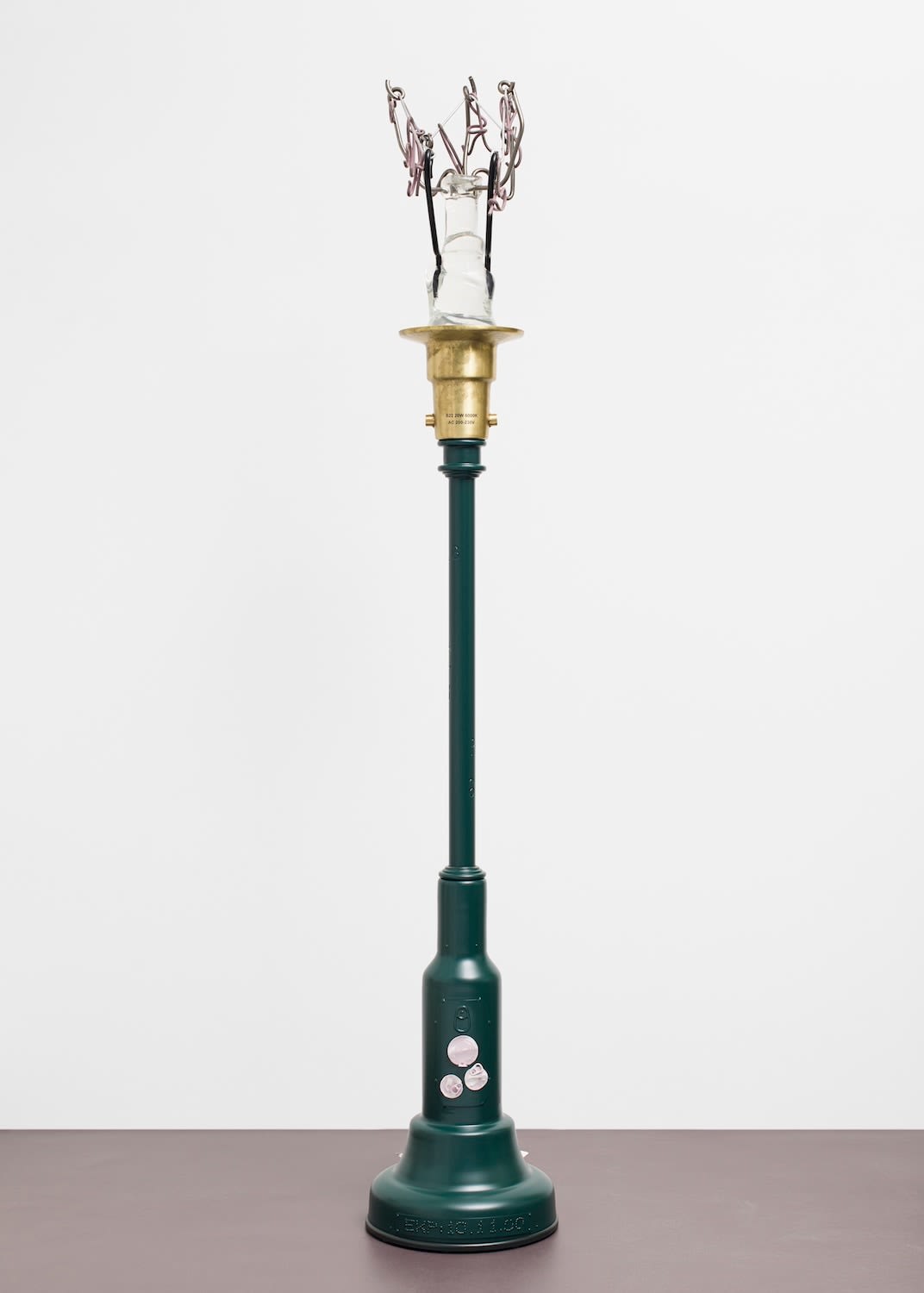 Magali Reus, Candlesticks (Blacklight Tamatar) (Aubergine), 2022