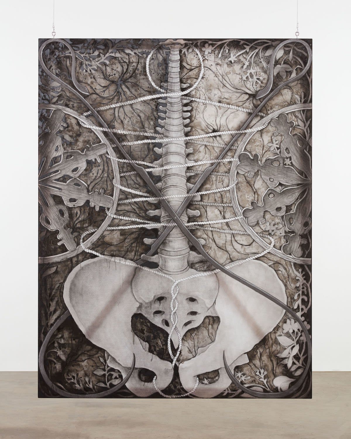 Cindy Ji Hye Kim, Crux Decussata: The Wailing, 2021