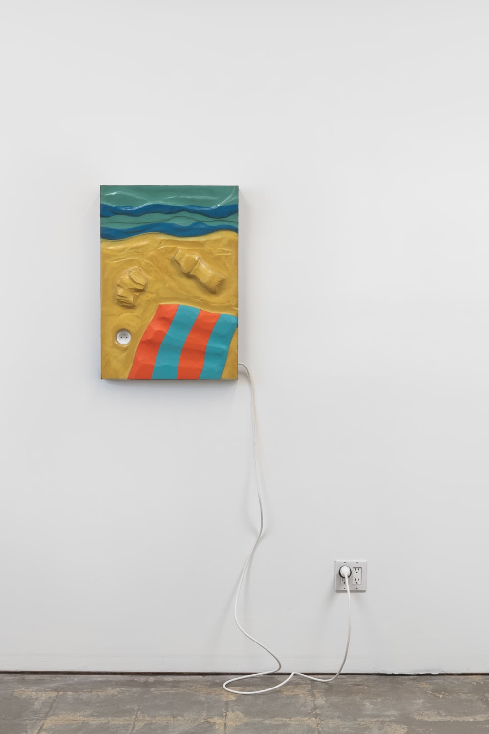 Neïl Beloufa, Mehdi dreams of a tan without marks, 2019