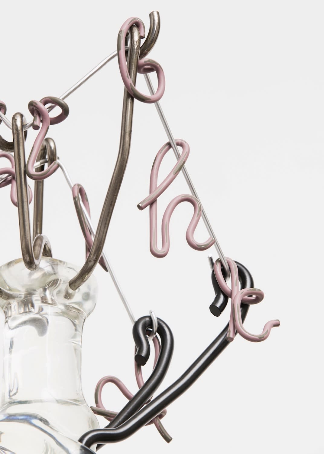 Magali Reus, Candlesticks (Blacklight Tamatar) (Aubergine), 2022