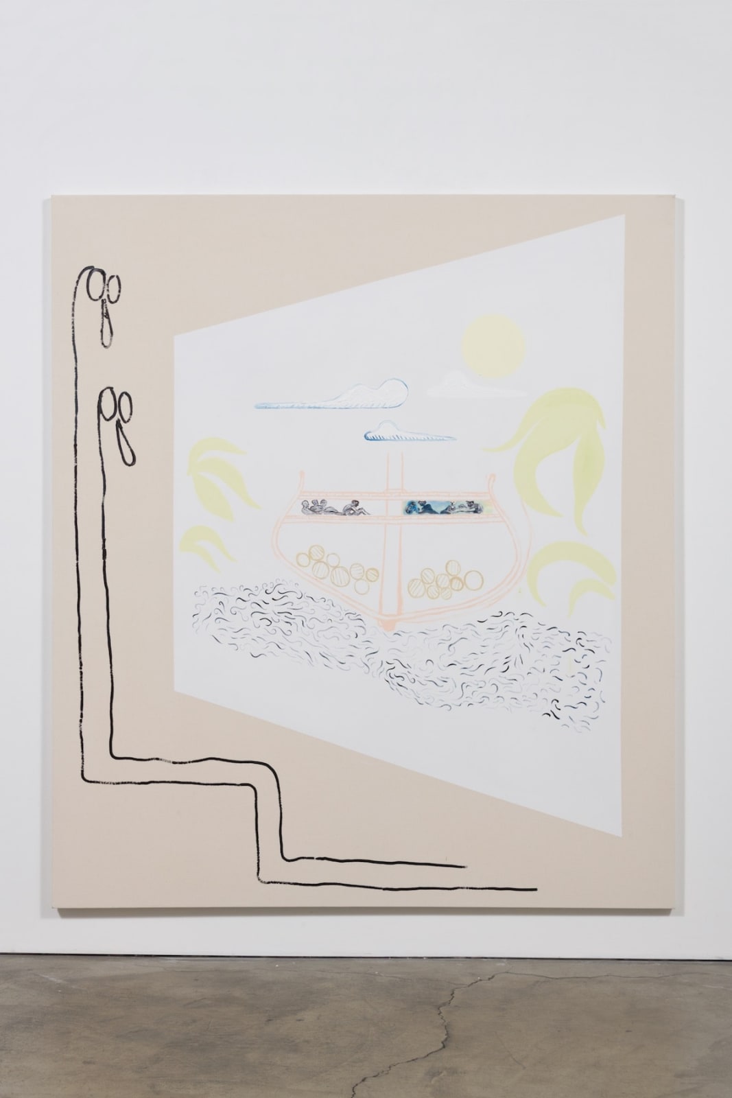 Florian Meisenberg, From the series: "San Pellegrino (The taste of metal in water)", 2018