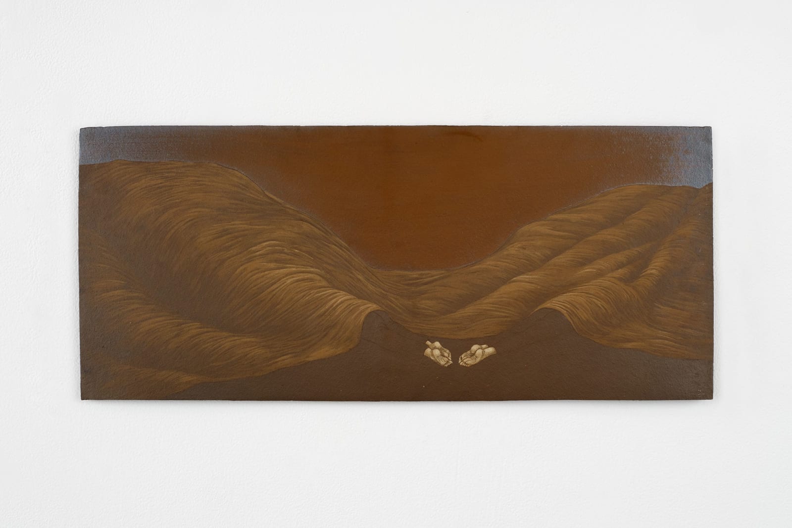 Roksana Pirouzmand, under a sheet of mountains, 2024