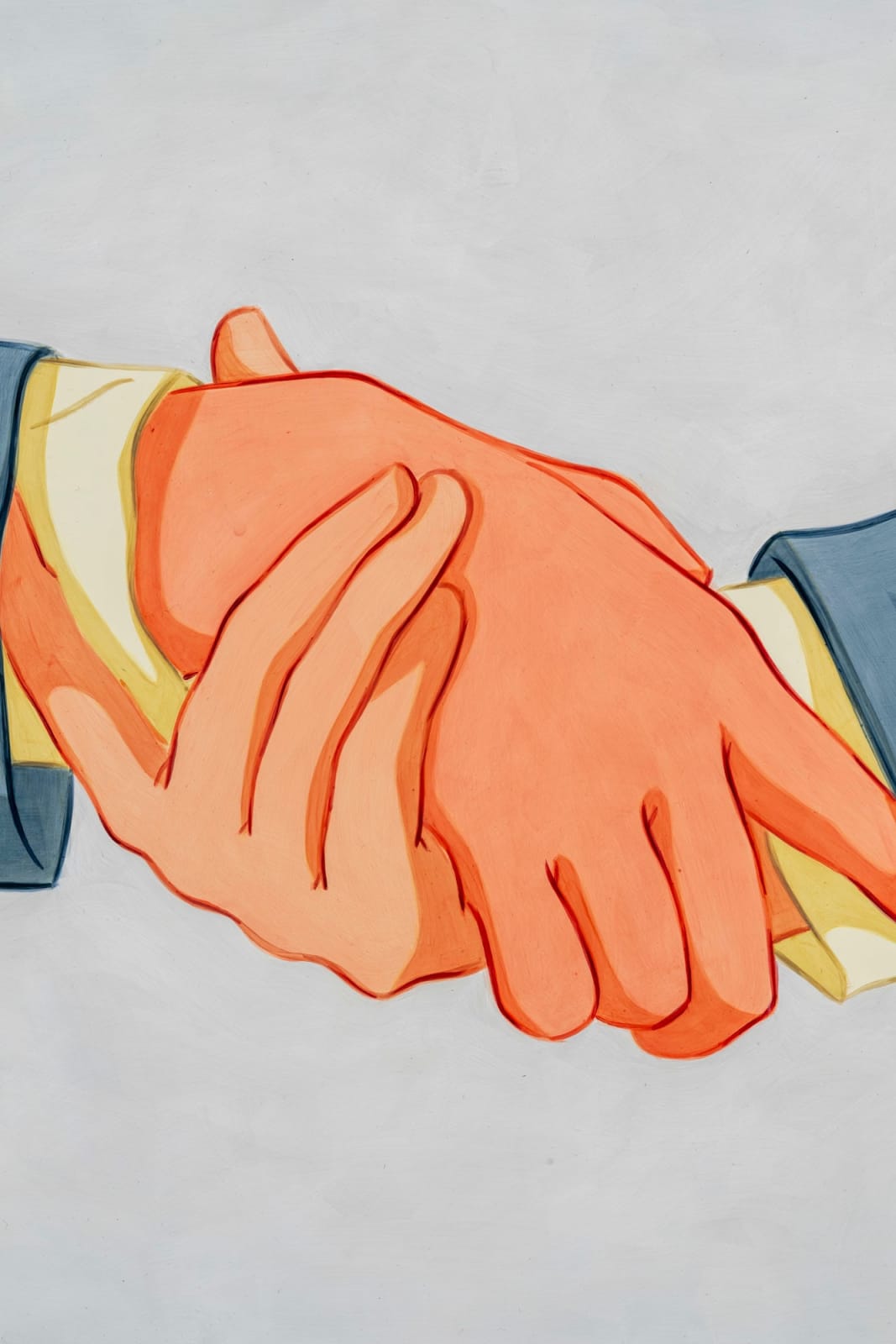 Ivy Haldeman, Cuffs, Flat Palm to Palm, Indices Enter Sleeves, Thumb Peeks, 2023