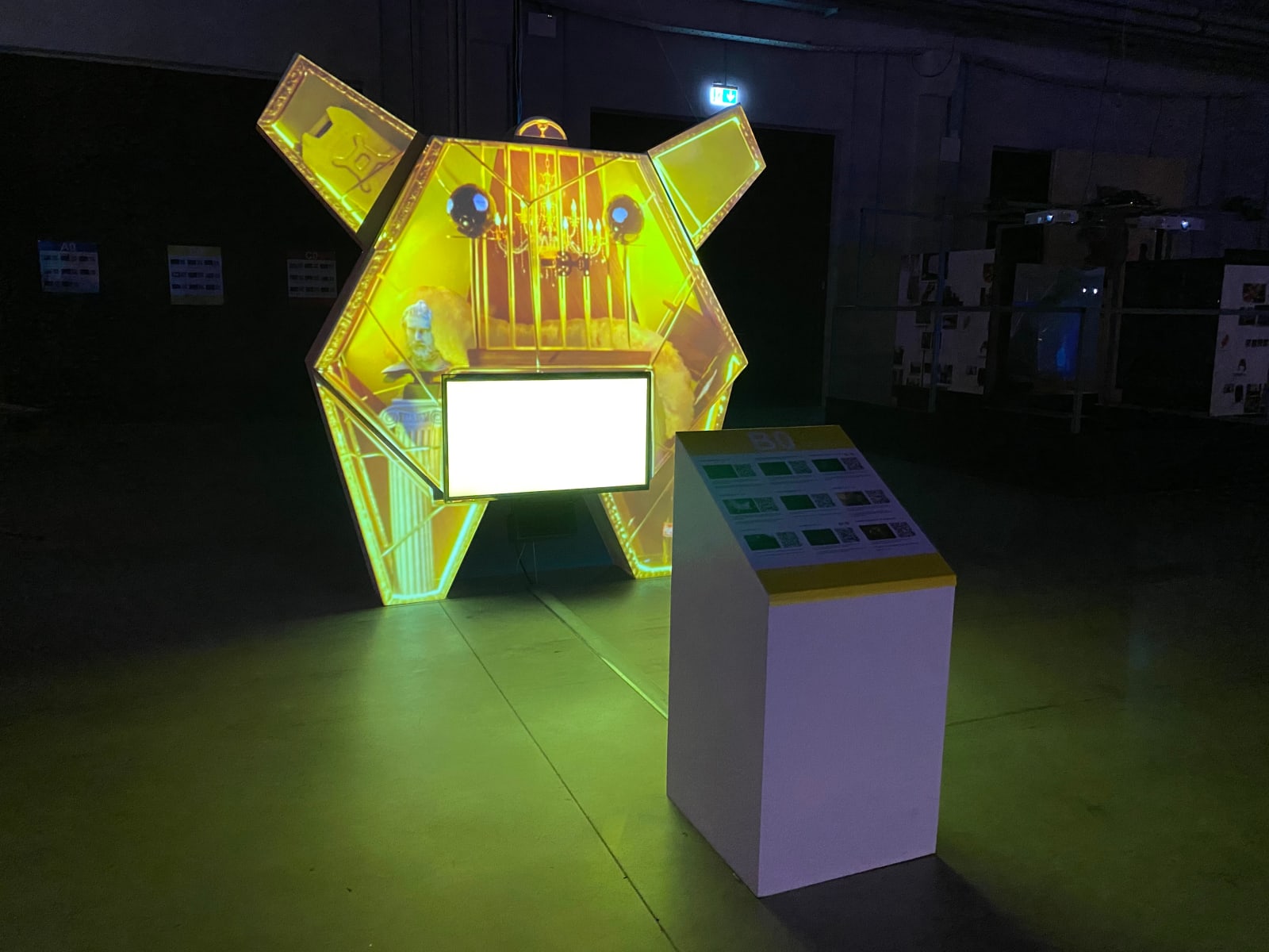 Neïl Beloufa, HOST B - trying to reach out to his audience, 2021