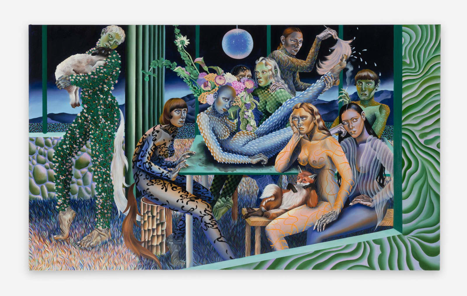 Jessie Makinson, Ribs in ribbons, 2023