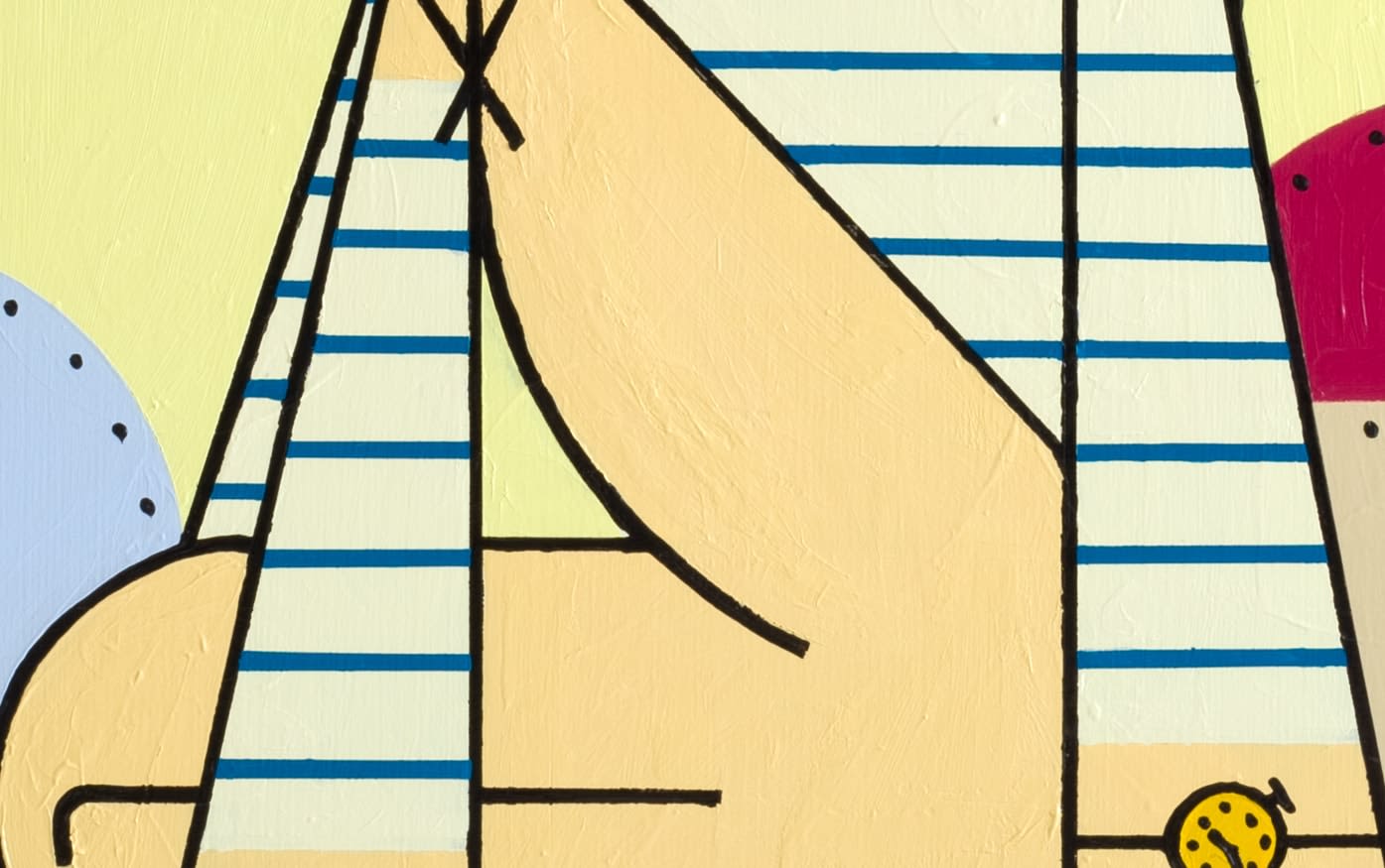 Farah Atassi, Model in Studio 5, 2020