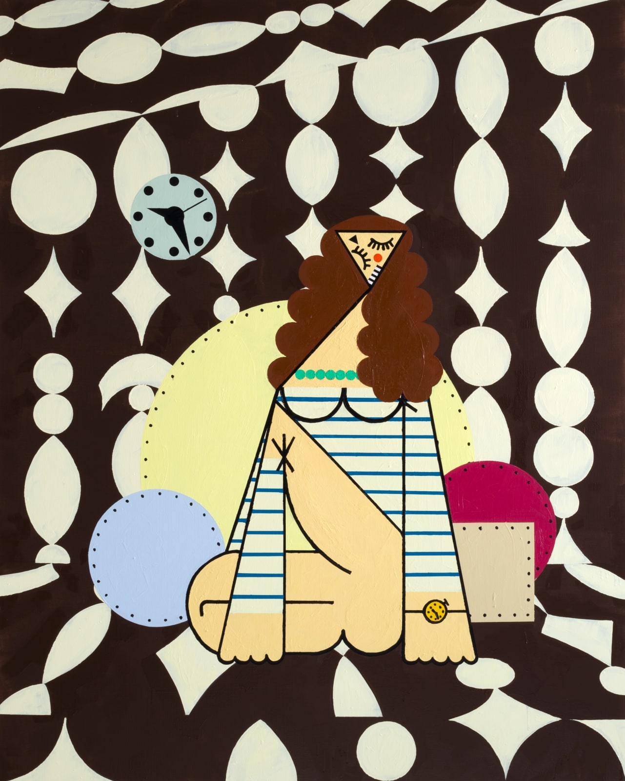 Farah Atassi, Model in Studio 5, 2020