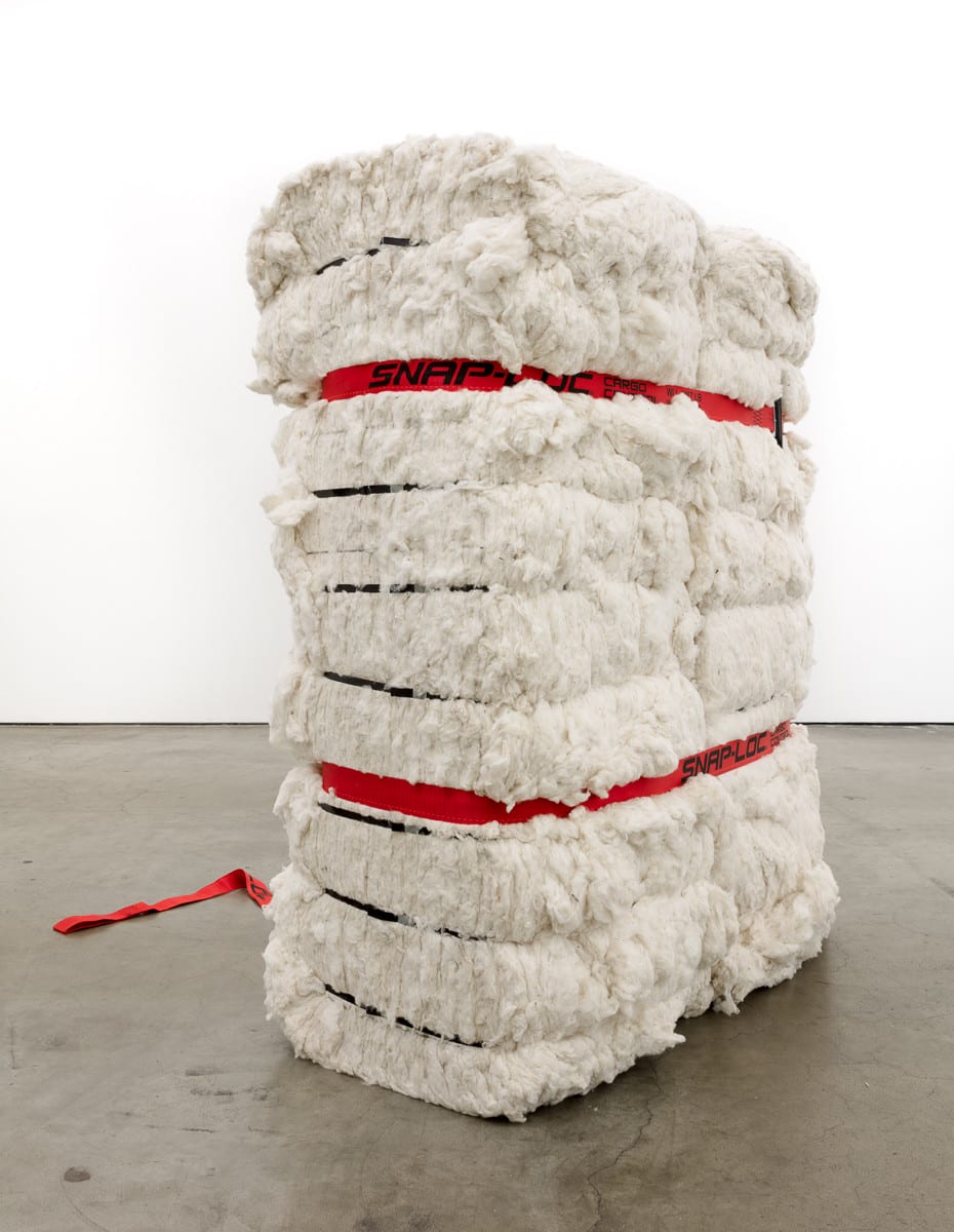 Aria Dean, Two Cotton Bales Bound Together At 250lbs Each, 2018
