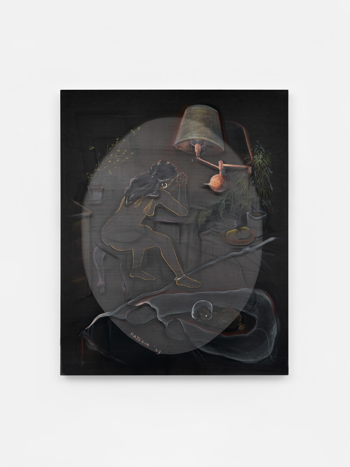 Joeun Kim Aatchim, Blessed to be Bruised; Self Portrait as Fragrance of a Quince, (Winter in Seorae Maeul, Seoul), 2023