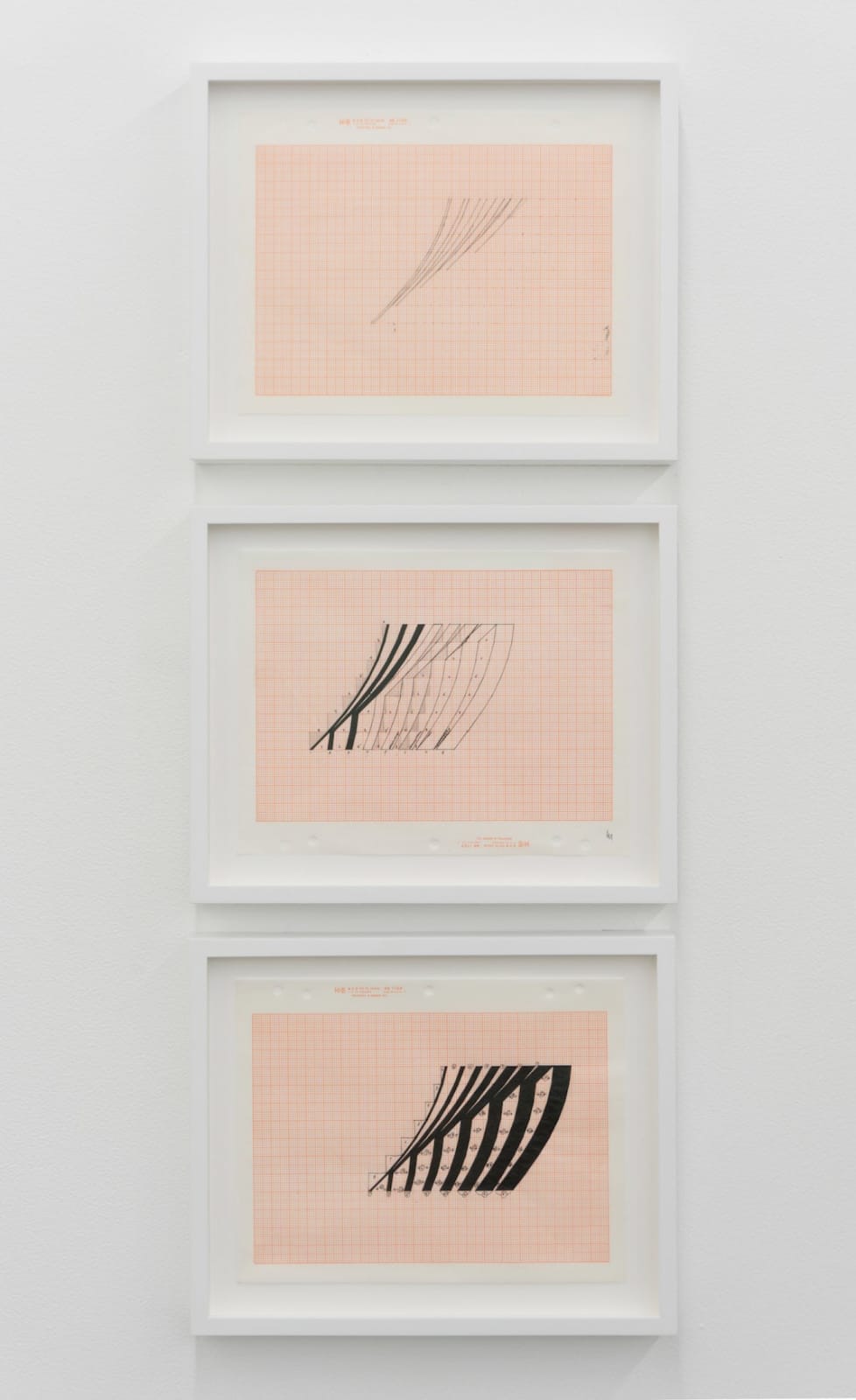 Channa Horwitz, Slices, c. 1977