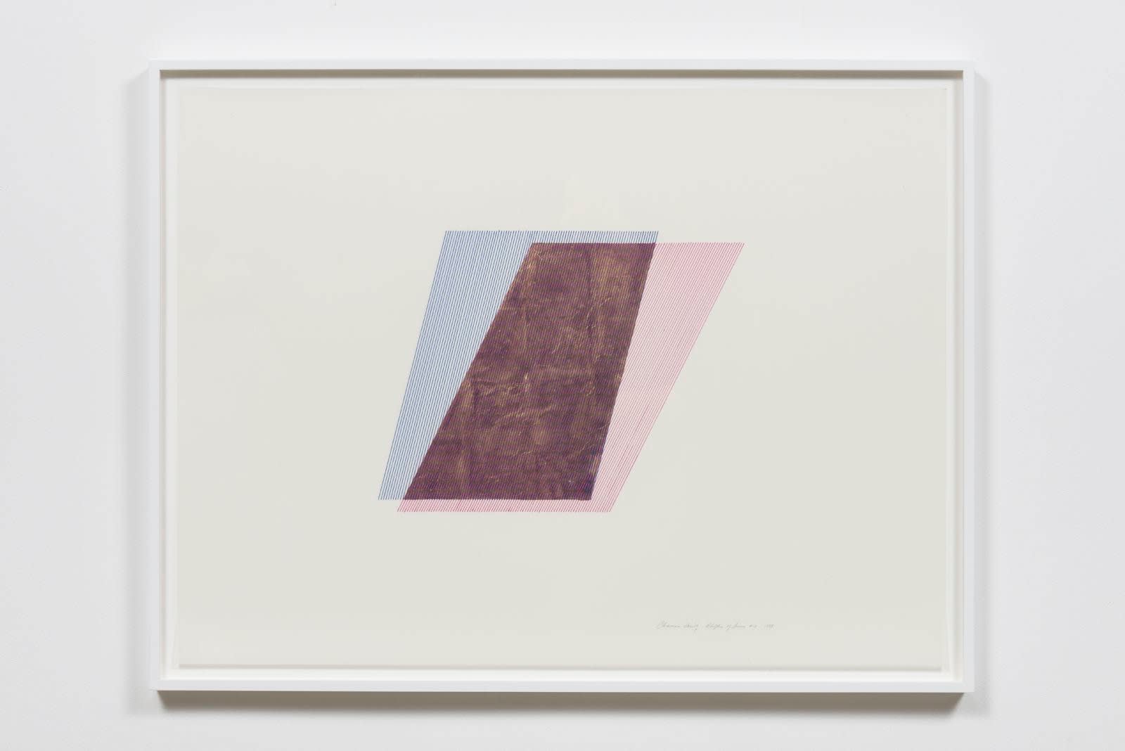 Channa Horwitz, Rhythm of Lines 4-2, 1988