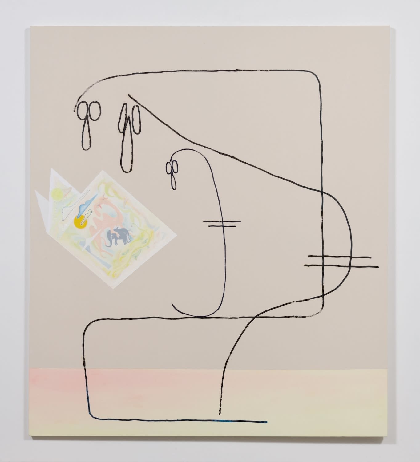 Florian Meisenberg, From the series: "San Pellegrino (The taste of metal in water)", 2018