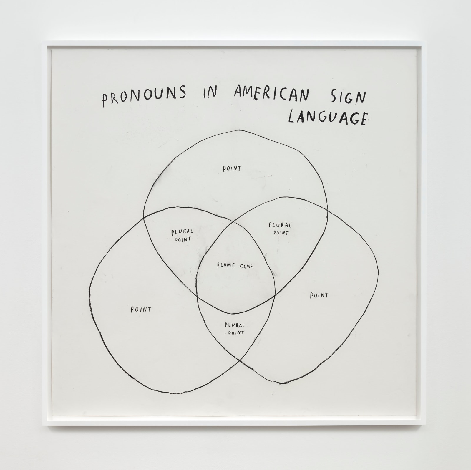 Christine Sun Kim, Pronouns in American Sign Language, 2020