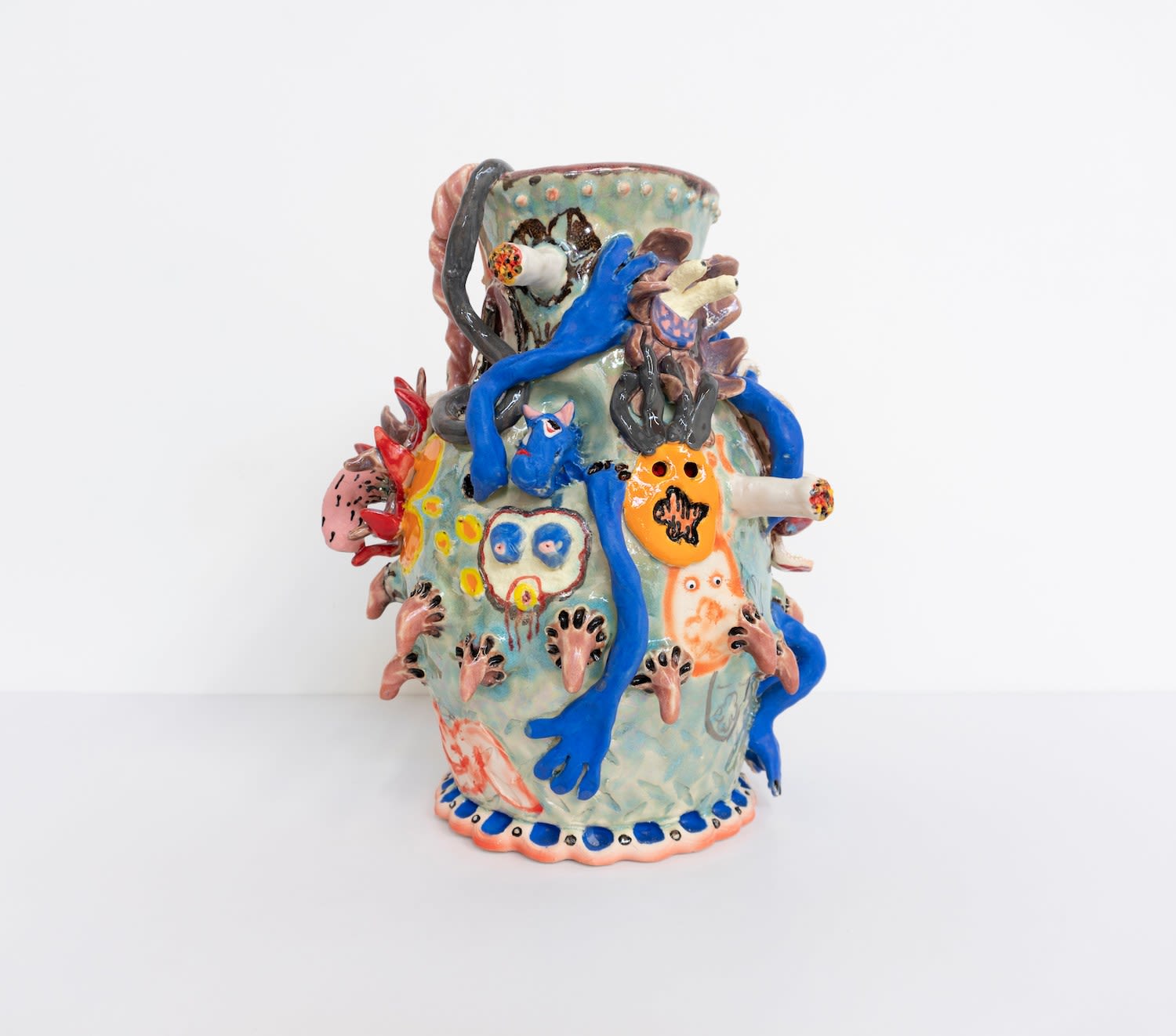 Sharif Farrag, Ice Blue Coyote Jug, 2019