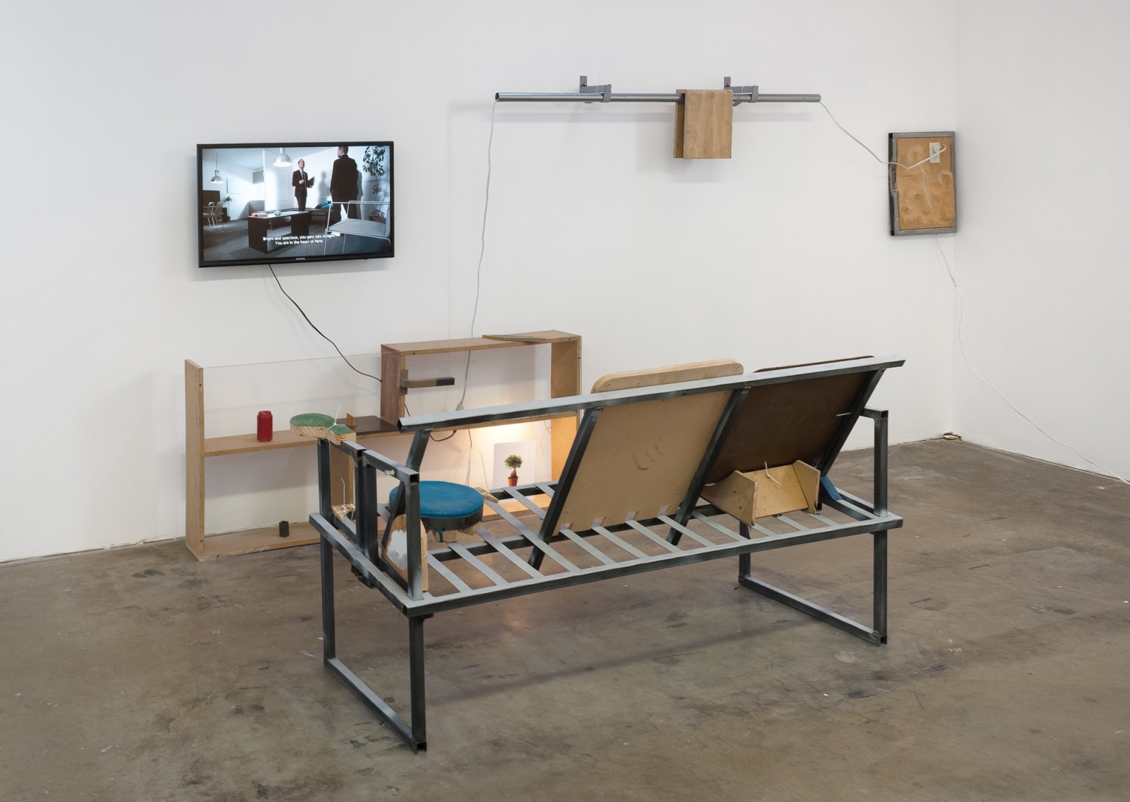Neïl Beloufa, Real Estate TBD 1 "Couch", 2013